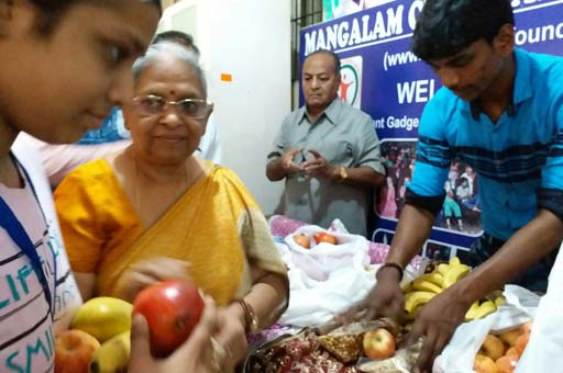 Milk and Fruits Distribution during covid-19